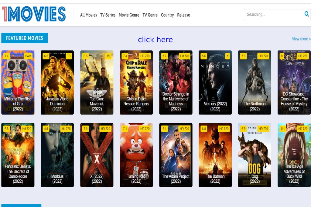 1Movies 2023 – Watch Free Streaming Movies and TV Series Online