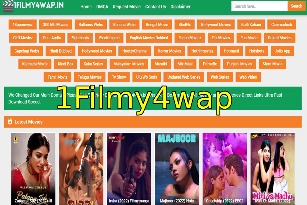 1Filmy4wap – Download Latest HD, 1080p, 720p, 480p Movies For Free [2023]